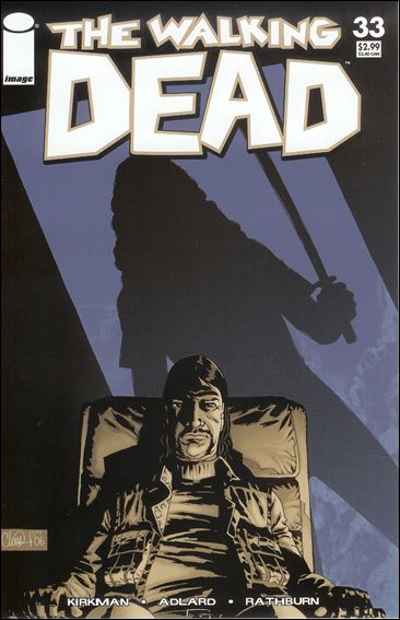 Walking Dead (2003) issue 33-B Blue Background Cover (2nd Printing)