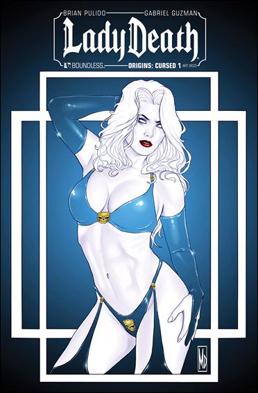 Lady Death Origins: Cursed issue 1-D Art Deco Cover 1:3