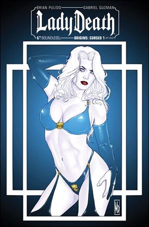 Lady Death Origins: Cursed issue 1-D Art Deco Cover 1:3