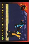 Mortal Kombat (Base Set) card 31 Sub-Zero vs. Scorpion