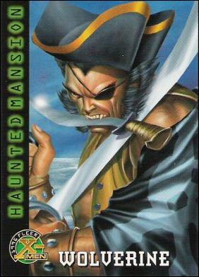 1996 Fleer X-Men Wal-Mart (Base Set) card 99 Haunted Mansion: Wolverine