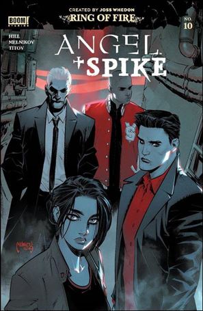 Angel + Spike issue 10-B Gleb Melnikov Cover