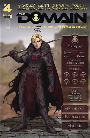 Domain (2024) issue 4-B Eren Angiolini Cover