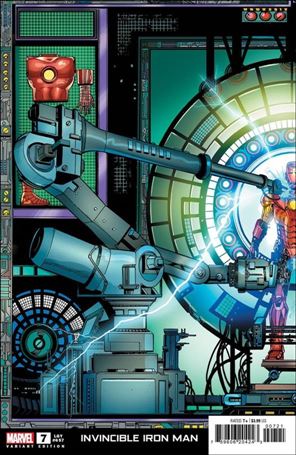 Invincible Iron Man (2022) issue 7-D Bob Layton Connecting Cover