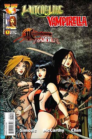 Tomb Raider/Witchblade/Magdalena/Vampirella issue 1-B Arthur Adams Cover