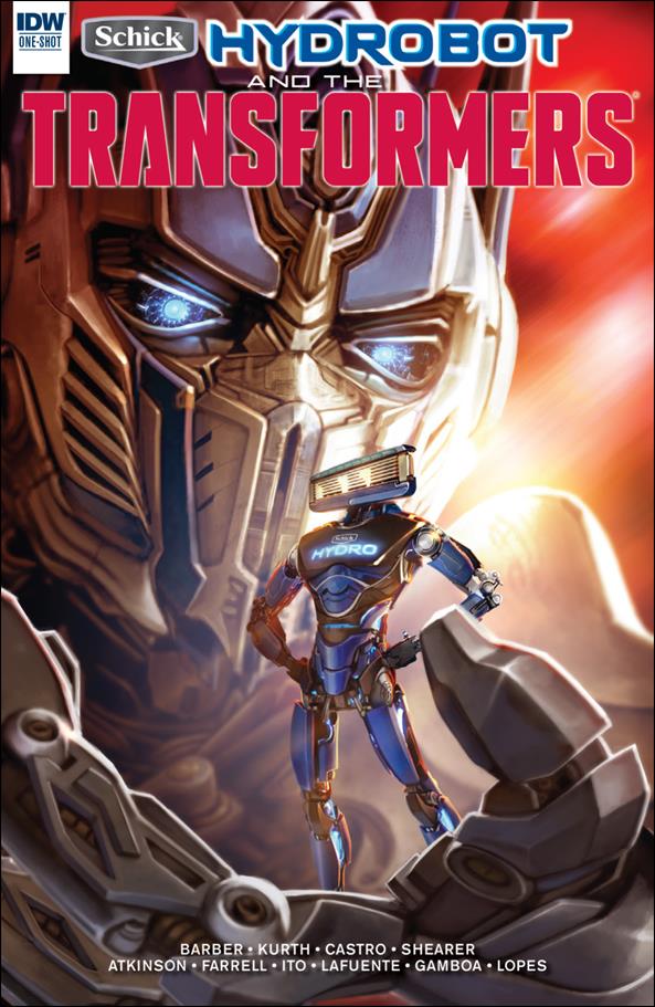 Schick Hydrobot & The Transformers: A New Friend issue 1