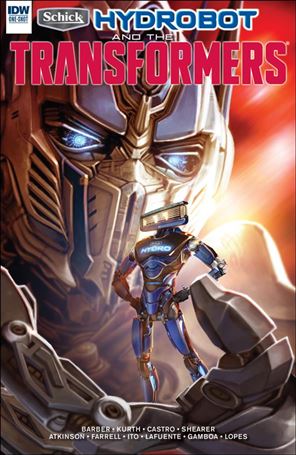 Schick Hydrobot & The Transformers: A New Friend Cover Image 1