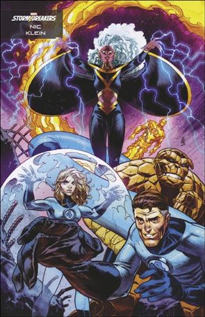 Fantastic Four (2022) issue 26-D Nic Klein Stormbreakers Cover