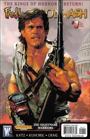 Freddy vs Jason vs Ash (of Army of Darkness): The Nightmare Warriors issue 1-B Ash Cover