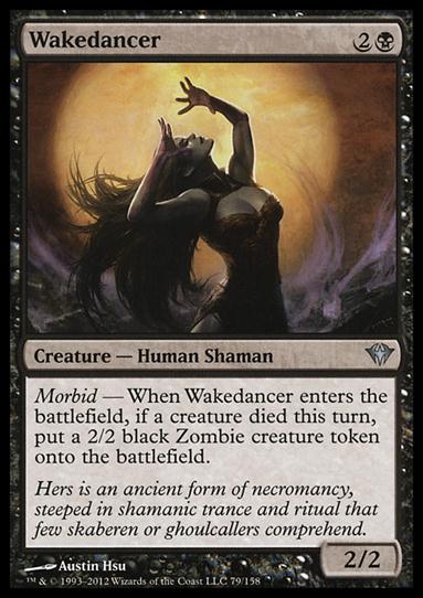 Magic the Gathering: Dark Ascension (Base Set) card 79 Wakedancer