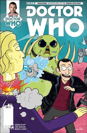 Doctor Who: The Ninth Doctor (2016) issue 10-C Marc Ellerby Cover