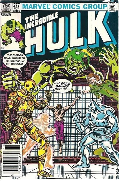 Incredible Hulk (1968) issue 277-B Canadian Price Cover