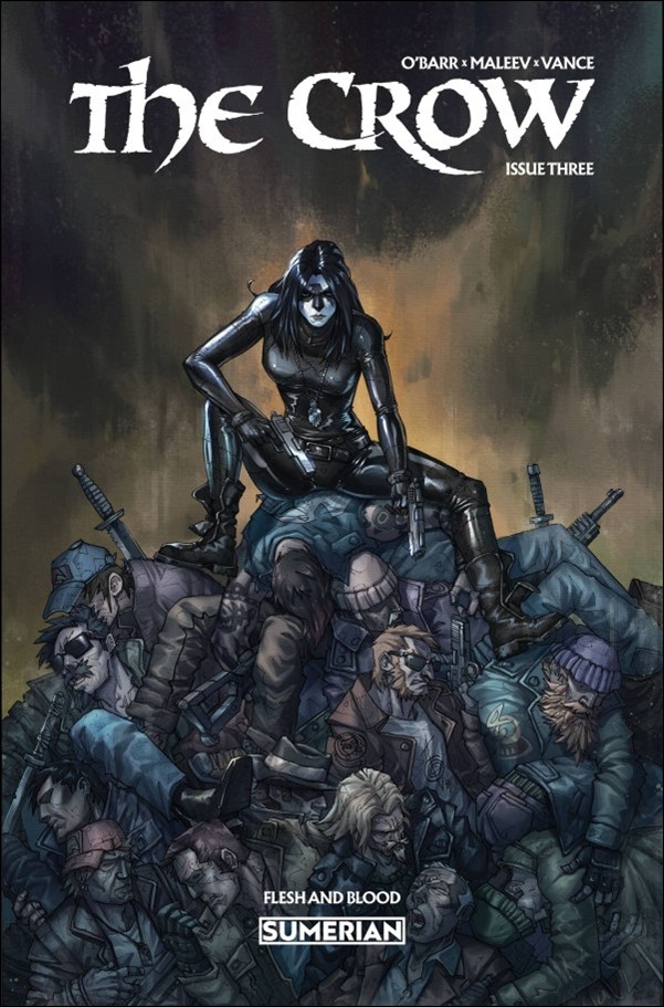 Crow: Flesh & Blood (2025) issue 3-B Alan Quah Cover