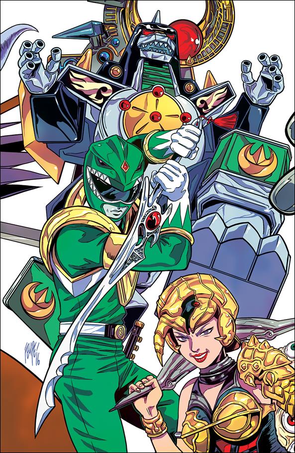 Mighty Morphin Power Rangers issue 1-SE Felipe Smith Emerald City Comic Con Cover