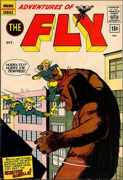 Adventures of the Fly issue 22-B 15 Cent Price Cover