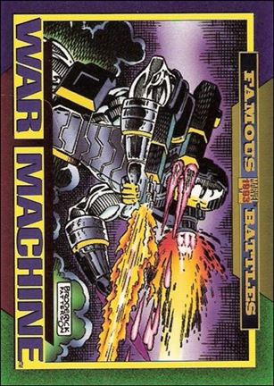 Marvel Universe: Series 4 (Base Set) card 151 War Machine