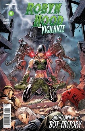Robyn Hood: Vigilante issue 6-D Igor Vitorino Cover