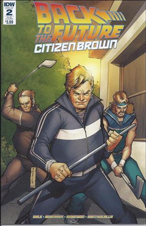 Back to the Future: Citizen Brown issue 2-B Agustin Padilla Subscription Cover