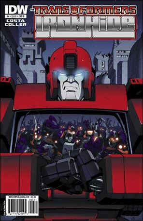 Transformers: Ironhide issue 4-B Casey Coller Cover