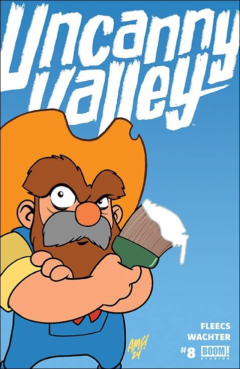 Uncanny Valley (2024) issue 8-B Tony Fleecs Cover