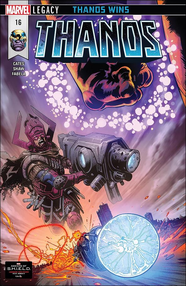 Thanos (2017) issue 16 Geoff Shaw Cover