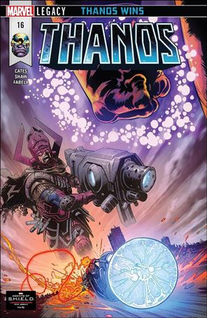 Thanos (2017) issue 16 Geoff Shaw Cover