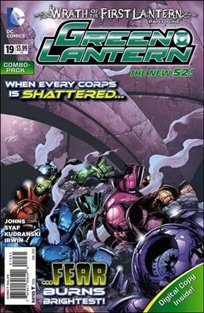 Green Lantern (2011) issue 19-B Polybagged Gary Frank Cover Combo Pack