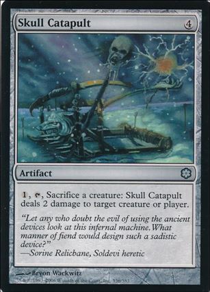 Magic the Gathering: Ice Age (Base Set) card 336-B Skull Catapult - Coldsnap Reprint