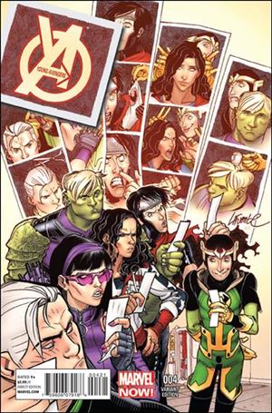 Young Avengers (2013) issue 4-B David Lafuente 1:50 Cover