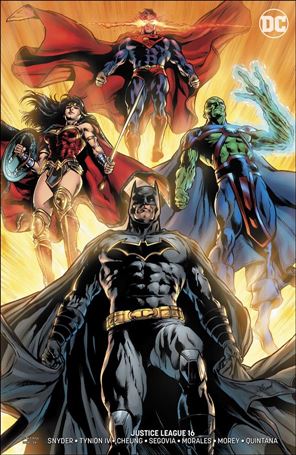 Justice League (2018) issue 16-B Will Conrad Cover