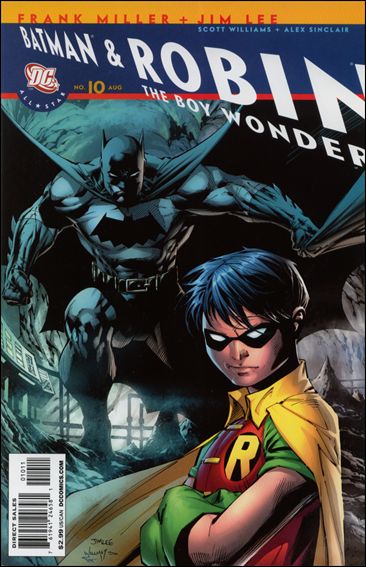 All Star Batman & Robin, the Boy Wonder issue 10-C Jim Lee Cover - Recalled Edition