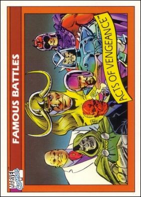 Marvel Universe: Series 1 (Base Set) card 105 Acts of Vengeance