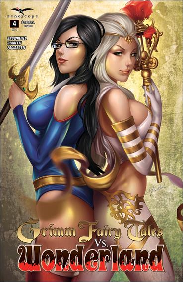 Grimm Fairy Tales Vs. Wonderland issue 4-C Jorge Meguro Cover