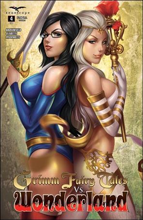 Grimm Fairy Tales Vs. Wonderland issue 4-C Jorge Meguro Cover