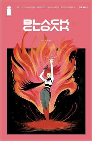Black Cloak issue 5-B Veronica Fish Cover