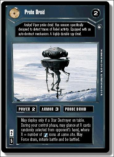 Star Wars: Hoth Limited (Base Set) card 2 Probe Droid