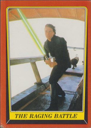 Star Wars: Return of the Jedi: Series 1 (Base Set) card 51 The Raging Battle