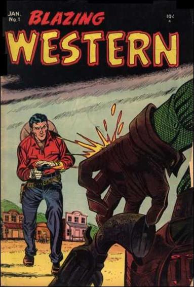 Blazing Western (1954) issue 1