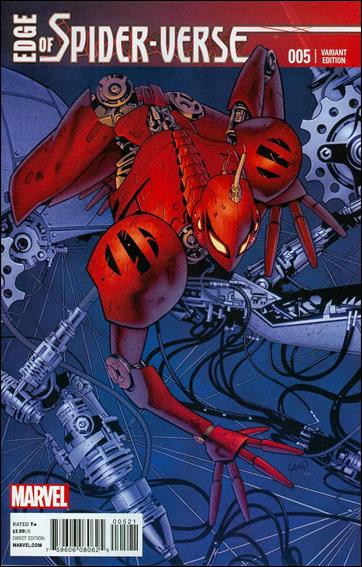 Edge of Spider-Verse (2014) issue 5-B Greg Land 1:25 Cover