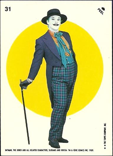 Batman: Series 2 (Sticker Subset) card 31