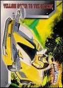 Power Rangers Turbo (Base Set) card 21 Yellow Racer To the Rescue