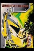 Power Rangers Turbo (Base Set) card 21 Yellow Racer To the Rescue