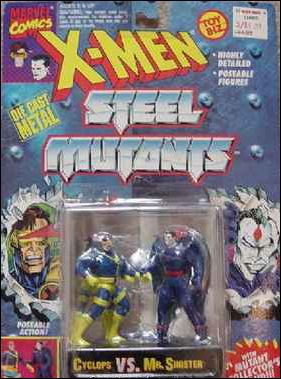 X-Men Steel Mutants (2-Packs) figure 6 Cyclops vs Mister Sinister