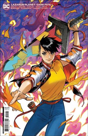 Lazarus Planet: Dark Fate issue 1-D Haining Cardstock Cover