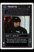 Star Wars: Premiere Unlimited (Base Set) card 26 Commander Praji