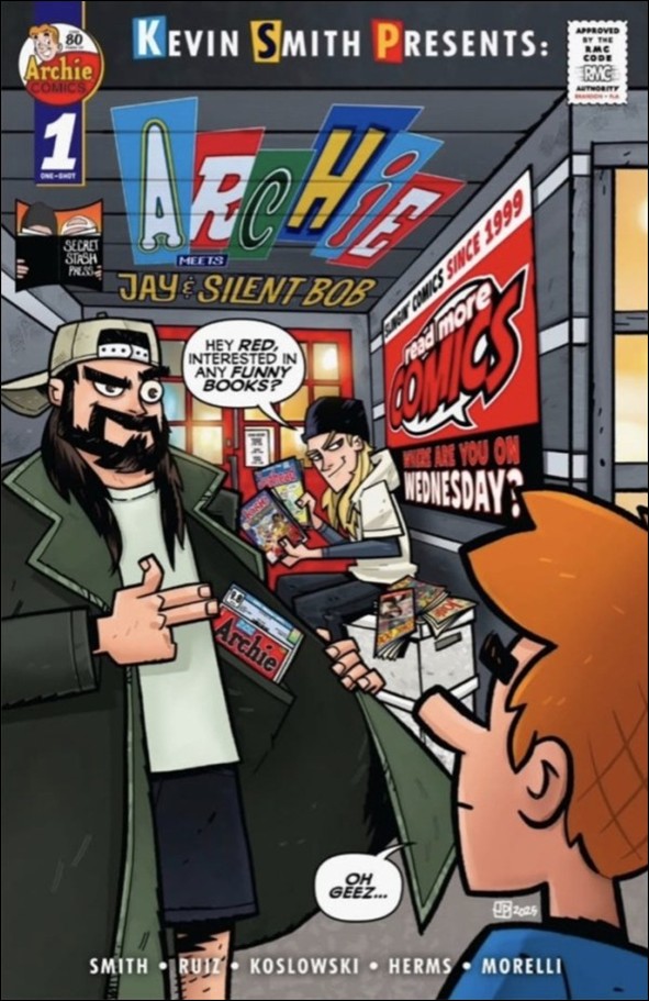 Archie Meets Jay & Silent Bob issue 1-ZU Retailer Exclusive Justin Peterson Cover