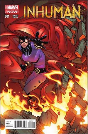 Inhuman issue 1-D Humberto Ramos 1:100 Cover