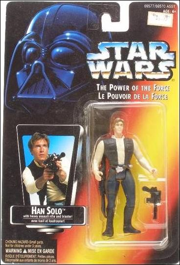 Star Wars: The Power of the Force 2 3 3/4" Basic Action Figures figure 5-B Han Solo (Canadian)