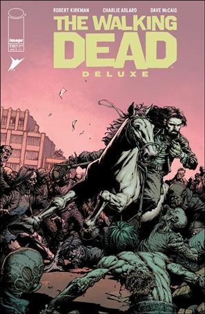 Walking Dead Deluxe issue 110 David Finch Cardstock Cover