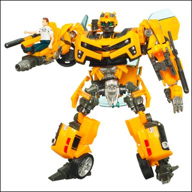 Transformers: Hunt for the Decepticons Human Alliance (Deluxe Class) figure 2-B Bumblebee & Sam Witwicky - Loose